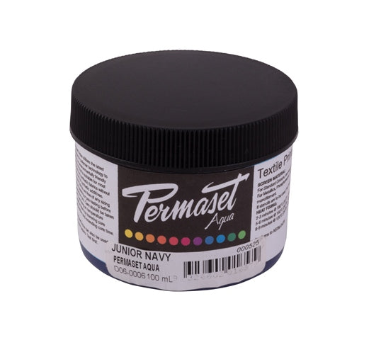 Permaset Aqua Screen Printing Ink Junior Navy