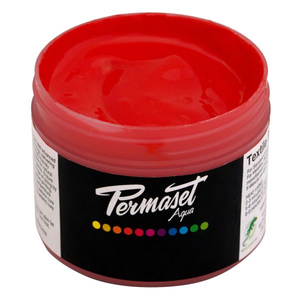 Permaset Aqua Screen Printing Ink Scarlet 100ml