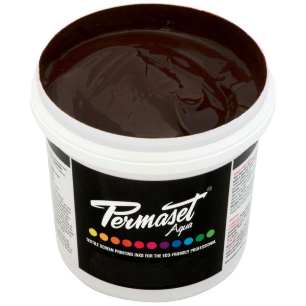 Permaset Aqua Screen Printing Ink Brown R 1L
