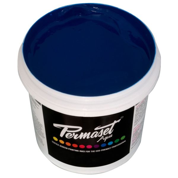 Permaset Aqua Screen Printing Ink Process Cyan 1L