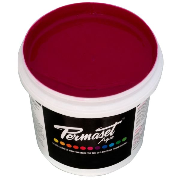 Permaset Aqua Screen Printing Ink Process Magenta 1L