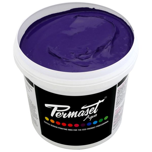 Permaset Aqua Screen Printing Ink Purple 1L