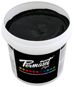 Permaset Super Cover Aqua Screen Printing Ink Black 1L