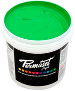 Permaset Super Cover Aqua Screen Printing Ink Glow Green 1L
