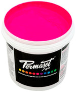 Permaset Super Cover Aqua Screen Printing Ink Glow Magenta 1L