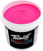 Permaset Super Cover Aqua Screen Printing Ink Glow Pink 1L