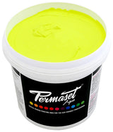 Permaset Super Cover Aqua Screen Printing Ink Glow Yellow 1L
