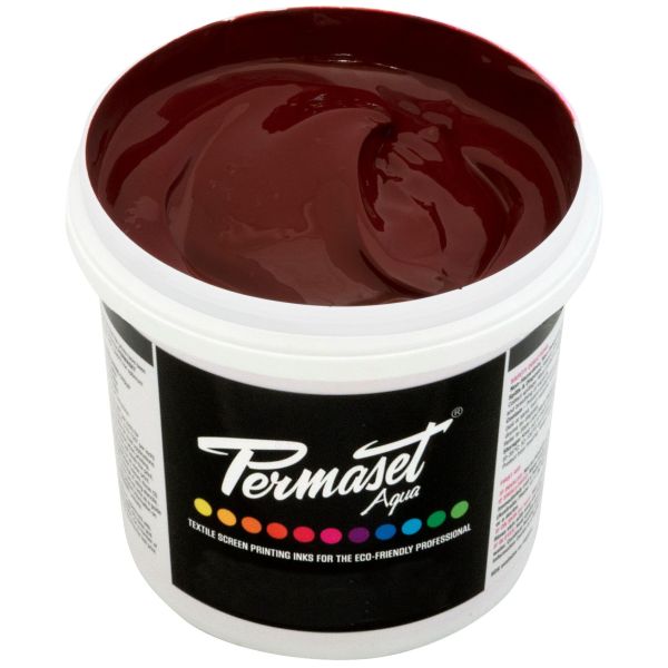 Permaset Aqua Screen Printing Ink Venetian Red 1L