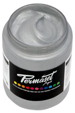 Permaset Aqua Screen Printing Ink Bright Silver 300ml