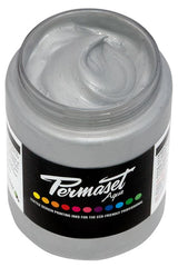 Permaset Aqua Screen Printing Ink Bright Silver 300ml