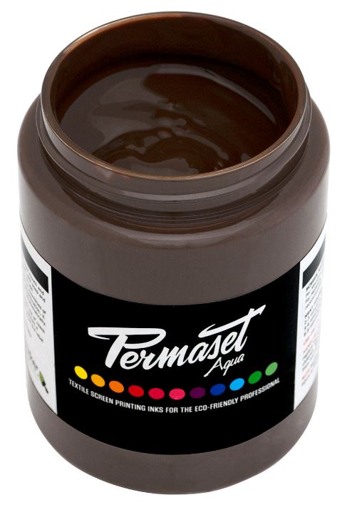Permaset Aqua Screen Printing Ink Brown R 300ml