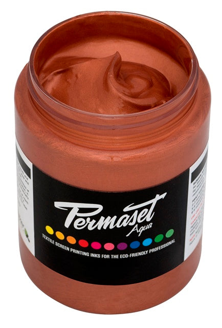 Permaset Aqua Screen Printing Ink Copper 300ml