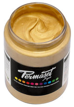 Permaset Aqua Screen Printing Ink Gold Lustre 300ml