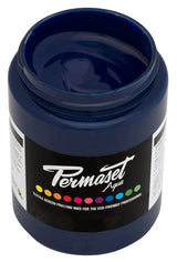Permaset Aqua Screen Printing Ink Junior Navy 300ml