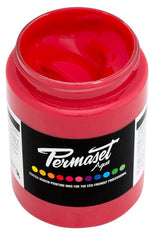 Permaset Super Cover Aqua Screen Printing Ink Bright Red 300ml