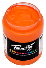 Permaset Super Cover Aqua Screen Printing Ink Orange Red 300ml