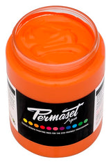 Permaset Super Cover Aqua Screen Printing Ink Orange Red 300ml