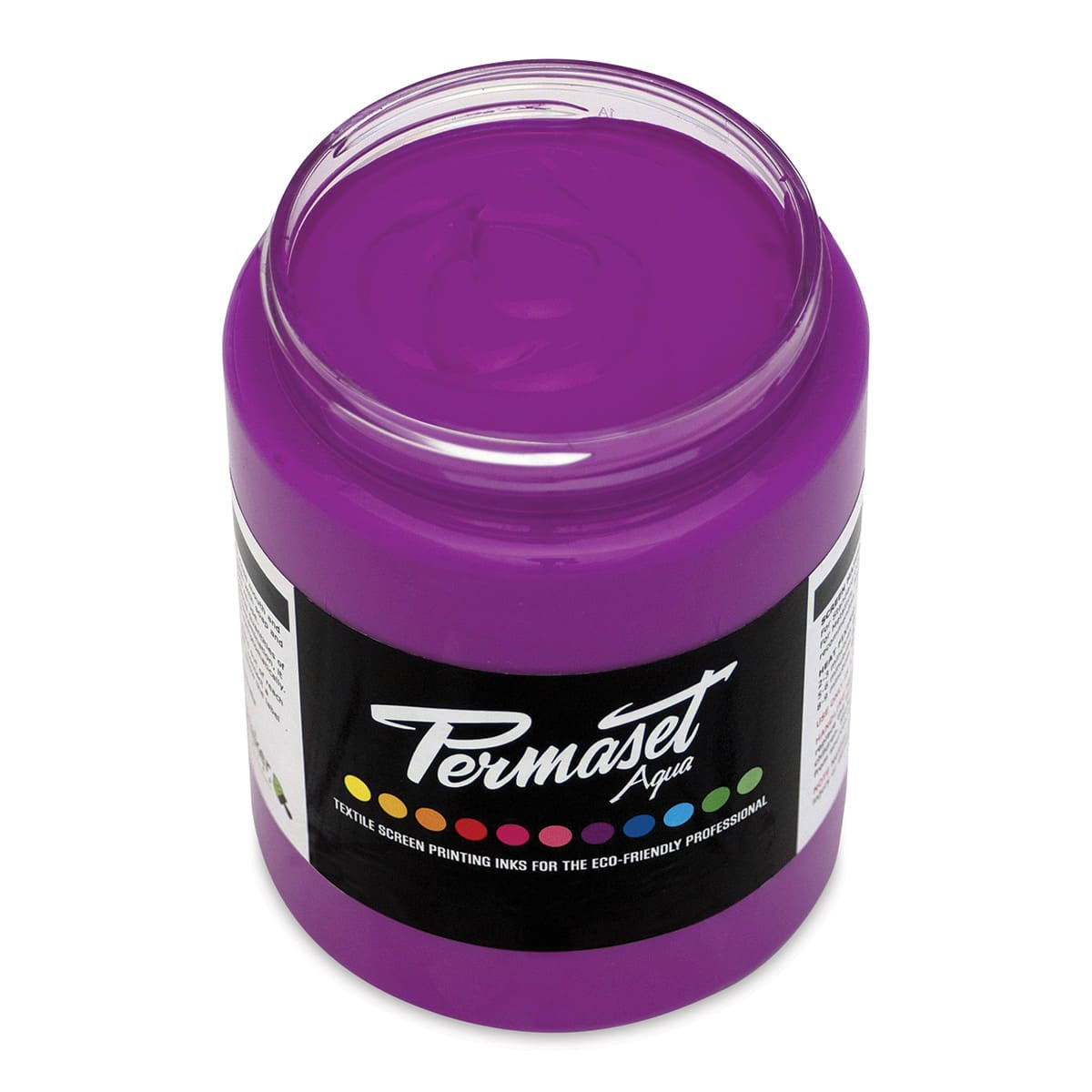 Permaset Super Cover Aqua Screen Printing Ink Glow Violet