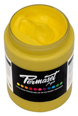 Permaset Super Cover Aqua Screen Printing Ink Mid Yellow 300ml