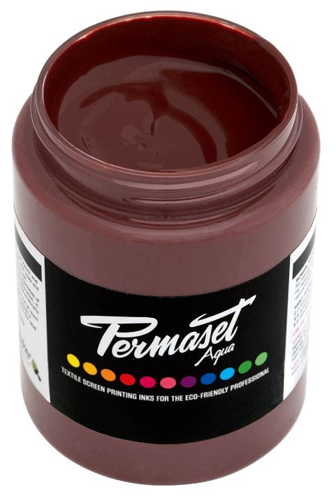 Permaset Aqua Screen Printing Ink Venetian Red 300ml