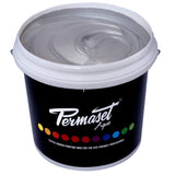 Permaset Aqua Screen Printing Ink Bright Silver 4L