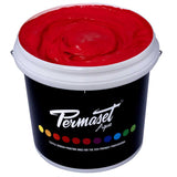 Permaset Super Cover Aqua Screen Printing Ink Scarlet 4L