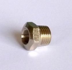 Paasche Airbrush Brass Reducin Adaptor 1/4 To 1/8