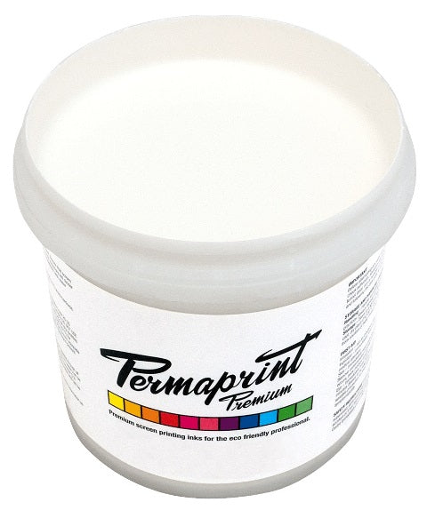 Permaprint Premium Screenprinting Ink Aqua White 1L