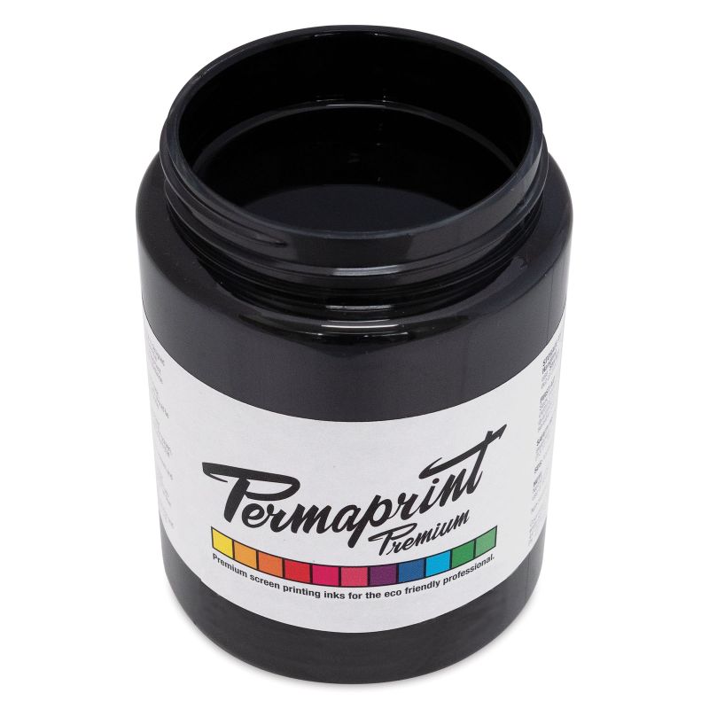 Permaprint Premium Screenprinting Ink Aqua Black 300ml