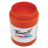 Permaprint Premium Screenprinting Ink Aqua Orange 300ml
