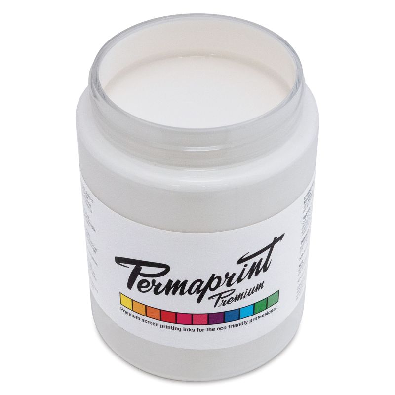 Permaprint Premium Screenprinting Ink Aqua White 300ml