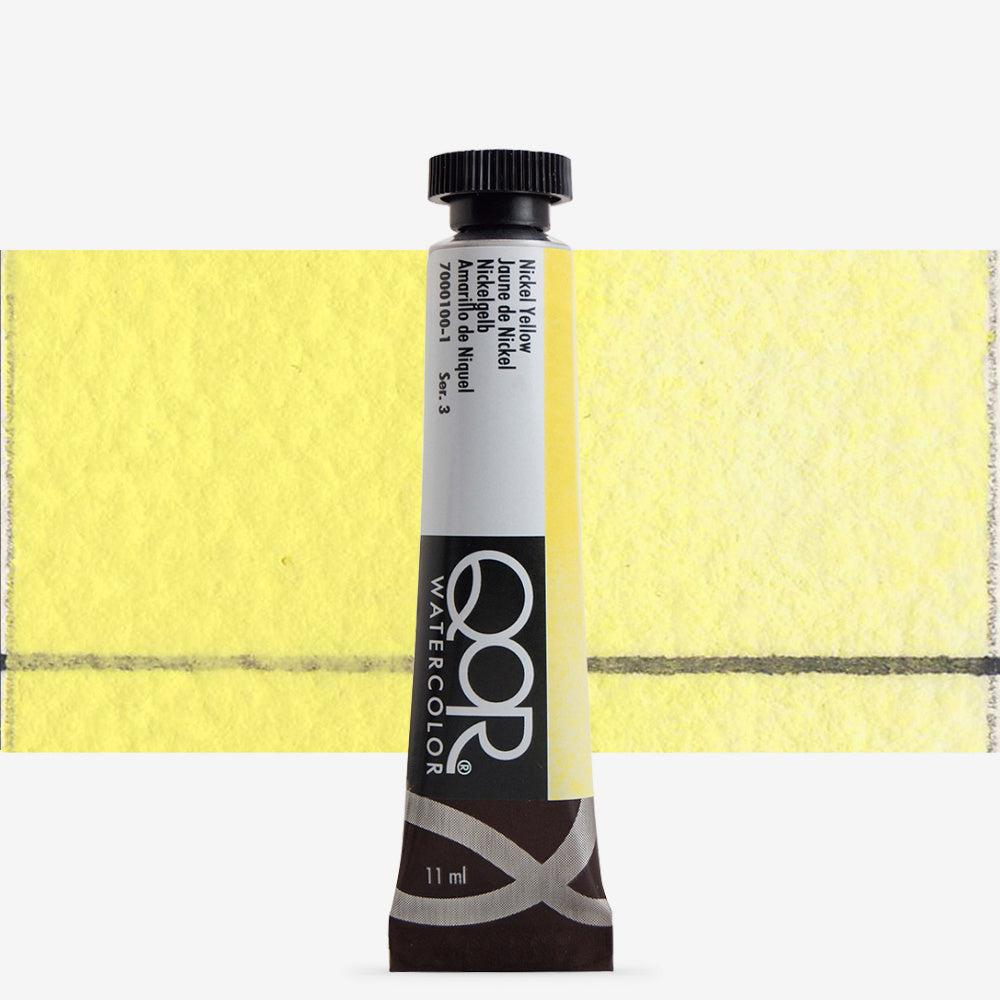 QoR Watercolour Paint Nickel Yellow