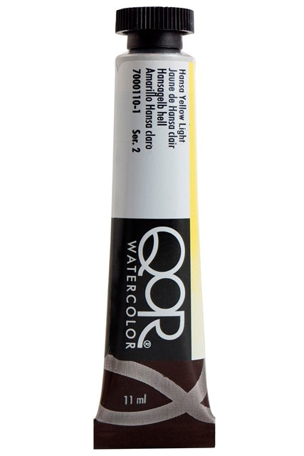 QoR Watercolour Paint Hansa Yellow Light 11ml