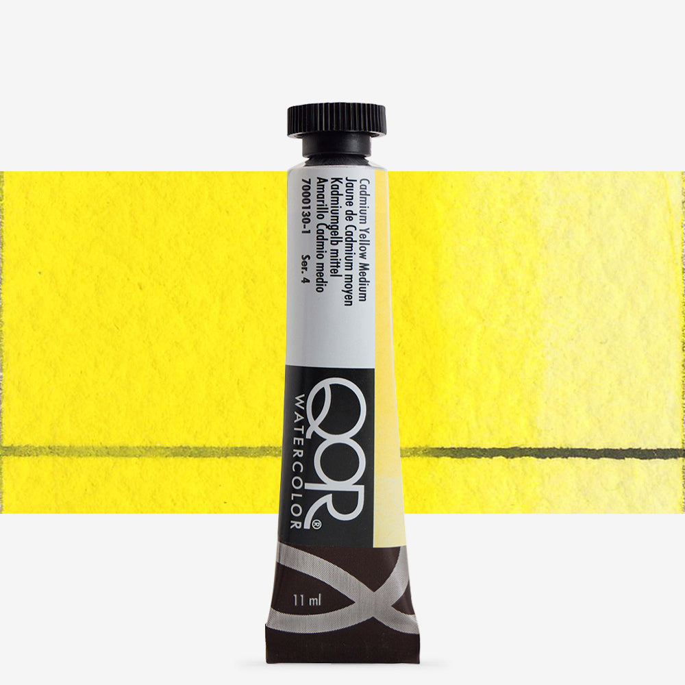 QoR Watercolour Paint Cadmium Yellow Medium