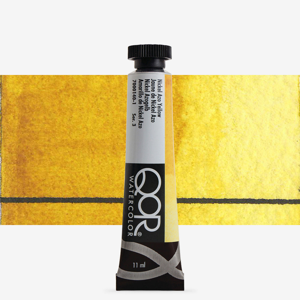 QoR Watercolour Paint Nickel Azo Yellow