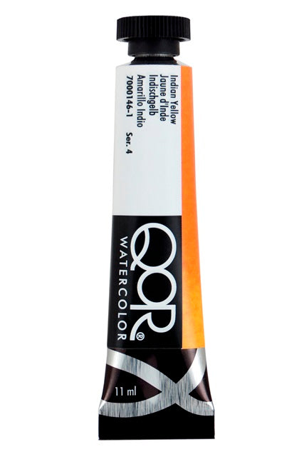 QoR Watercolour Paint India Yellow 11ml