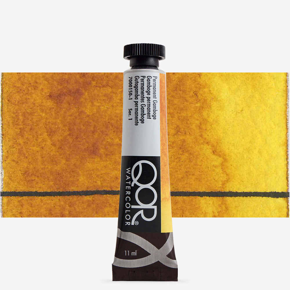 QoR Watercolour Paint Permanent Gamboge