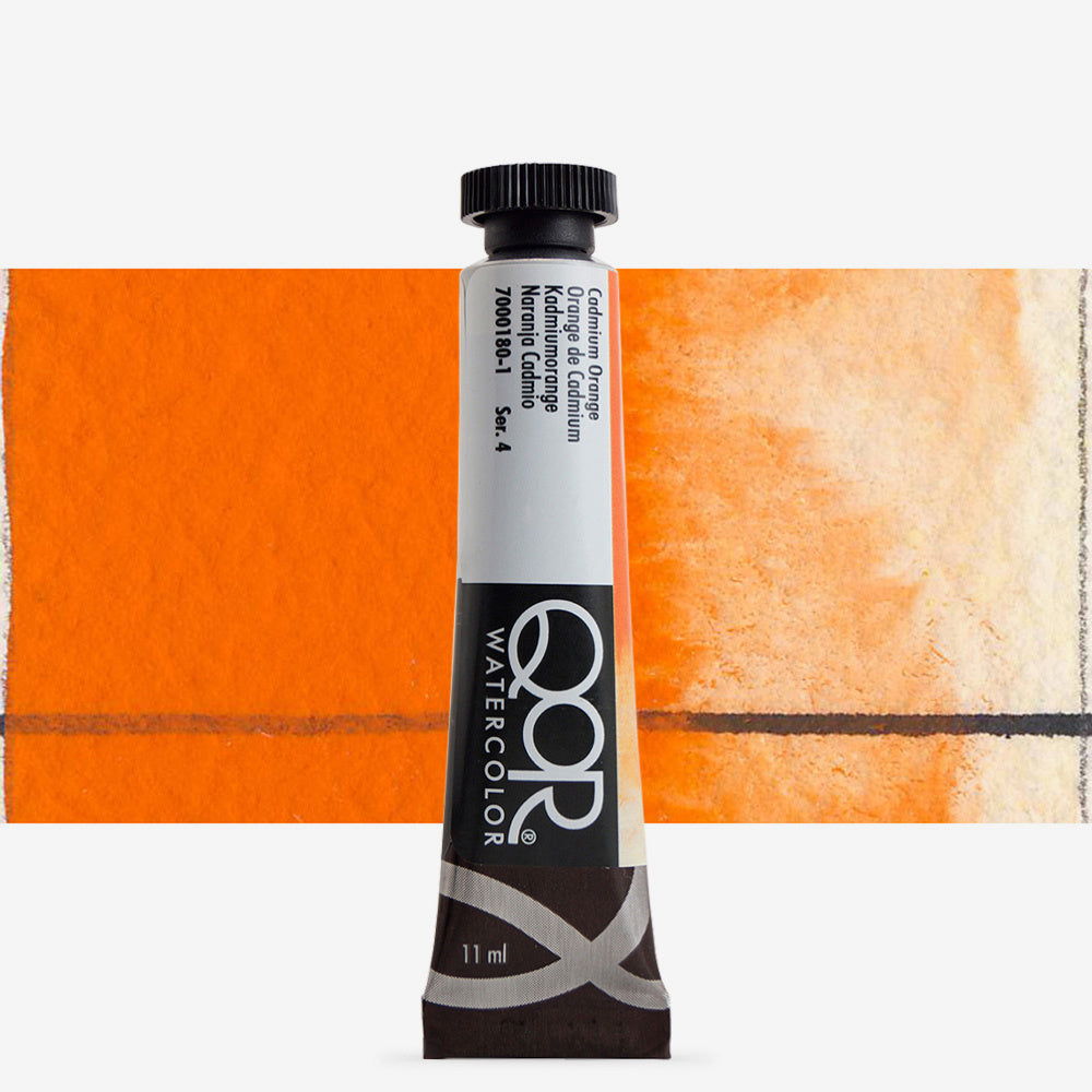 QoR Watercolour Paint Cadmium Orange