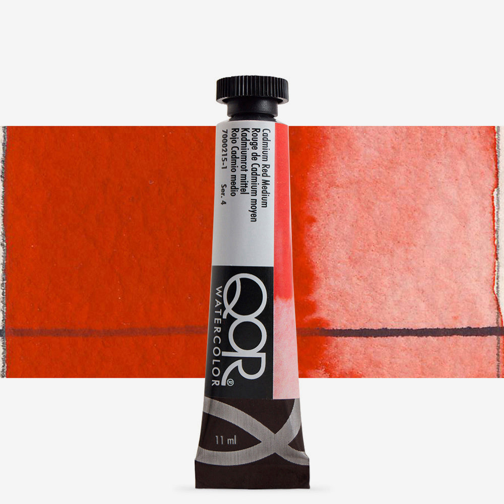 QoR Watercolour Paint Cadmium Red Medium