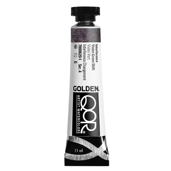 QoR Watercolour Paint Interference Violet-Green Shift 11ml