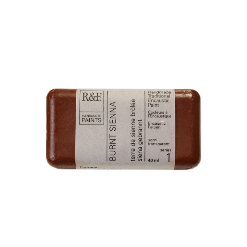 R&F Encaustic Paint Burnt Sienna 40ml