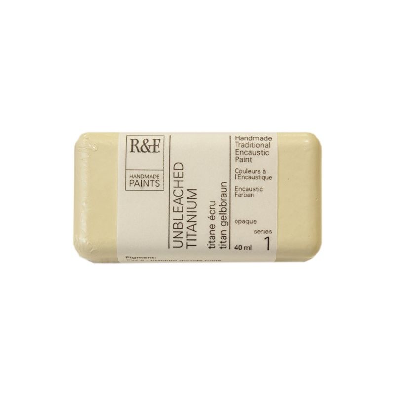 R&F Encaustic Paint Unbleached Titanium 40ml