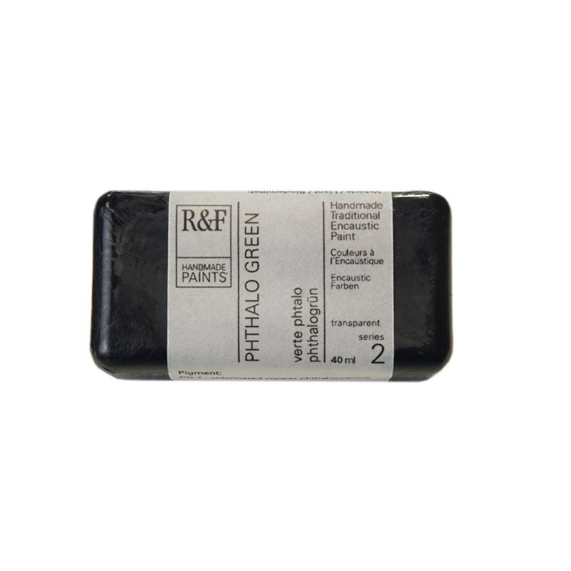 R&F Encaustic Paint Phthalo Green 40ml