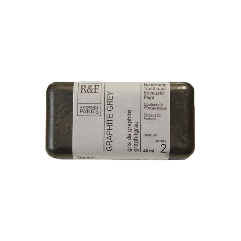 R&F Encaustic Paint Graphite Grey 40ml