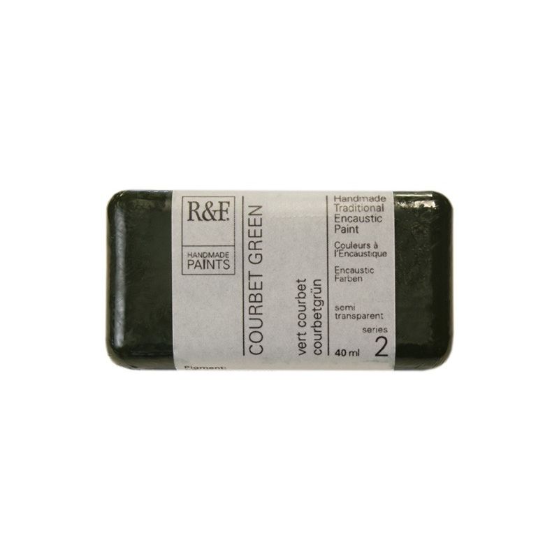 R&F Encaustic Paint Courbet Green 40ml
