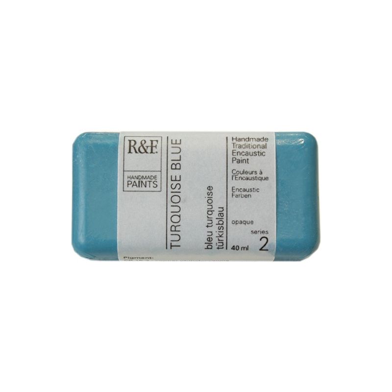 R&F Encaustic Paint Turquoise Blue