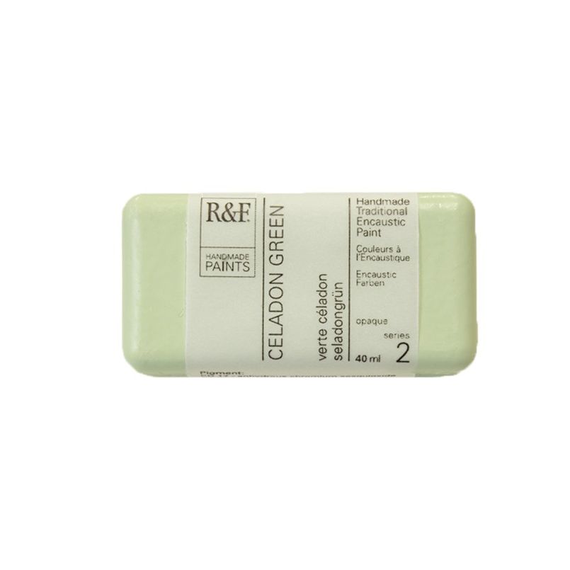 R&F Encaustic Paint Celadon Green 40ml