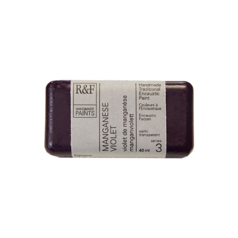 R&F Encaustic Paint Manganese Violet 40ml