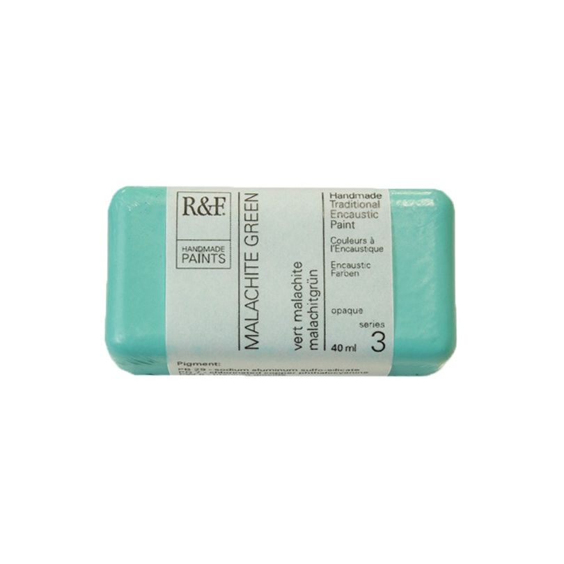 R&F Encaustic Paint Malachite Green 40ml