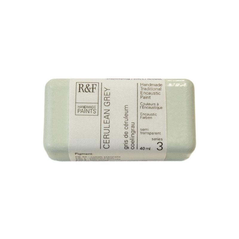R&F Encaustic Paint Cerulean Grey 40ml